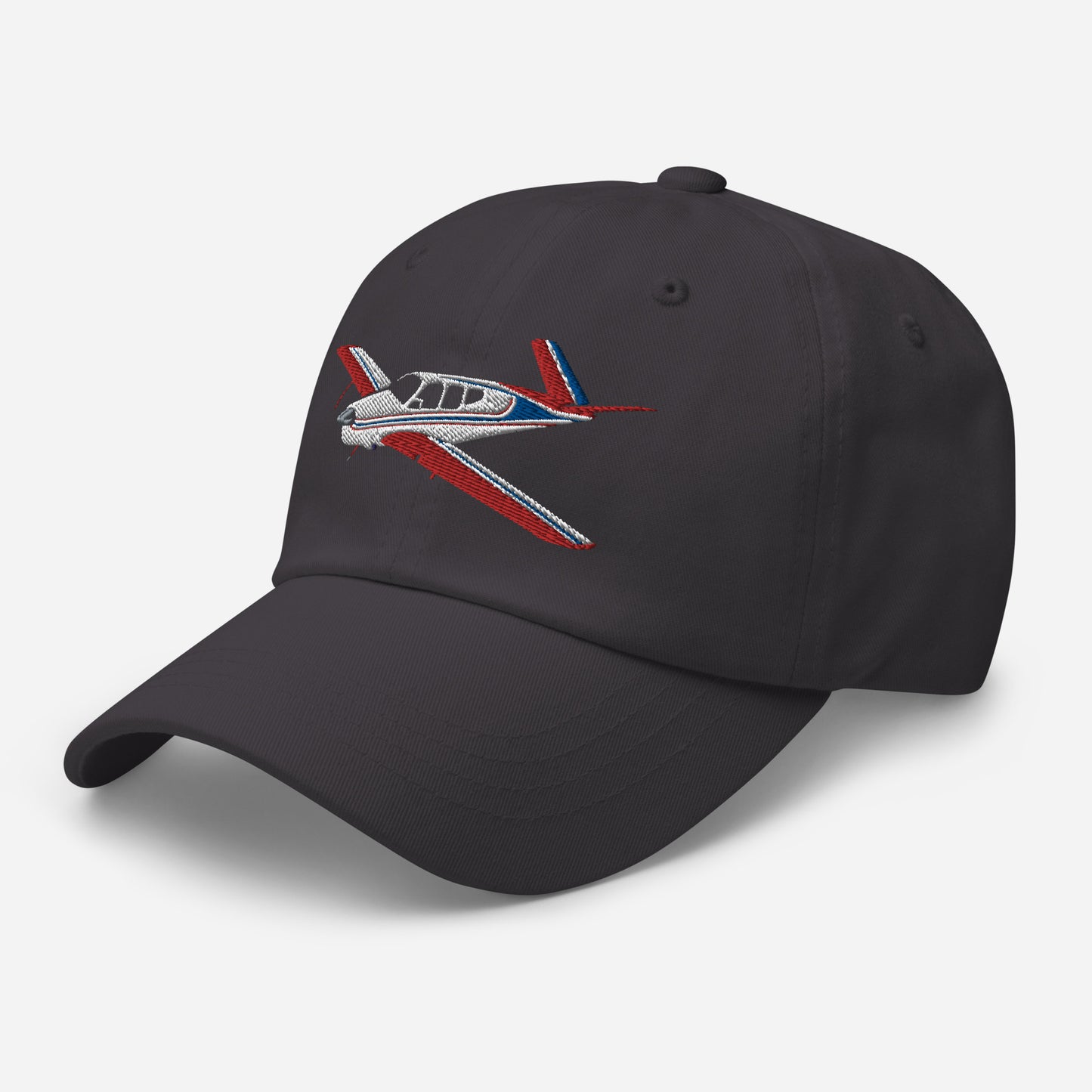V-Tail BONANZA Tri color 2 CUSTOM N Number Embroidered Classic Cotton Twill Aviation Hat