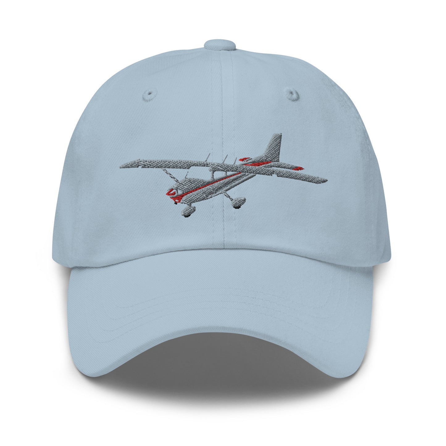CESSNA 172 Skyhawk Polished-red CUSTOM N Number Embroidered Twill Cotton Aviation Hat