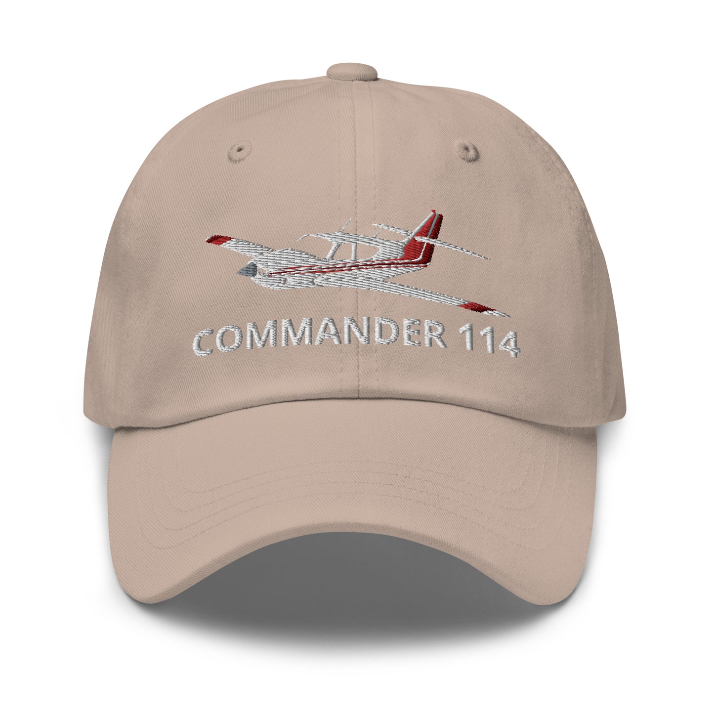 Rockwell Commander 114 CUSTOM N Number Embroidered Cotton Twill Aviation Hat