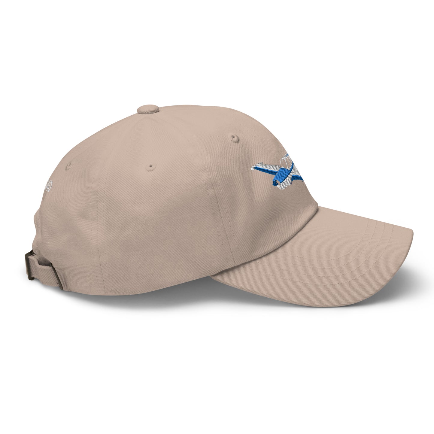 V-Tail BONANZA White Blue Wingtip CUSTOM N Number Embroidered Aviation HAt