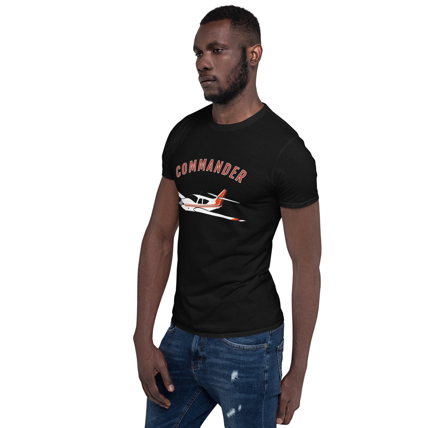 Rockwell Commander 114 Printed Short-Sleeve Unisex Aviation T-Shirt