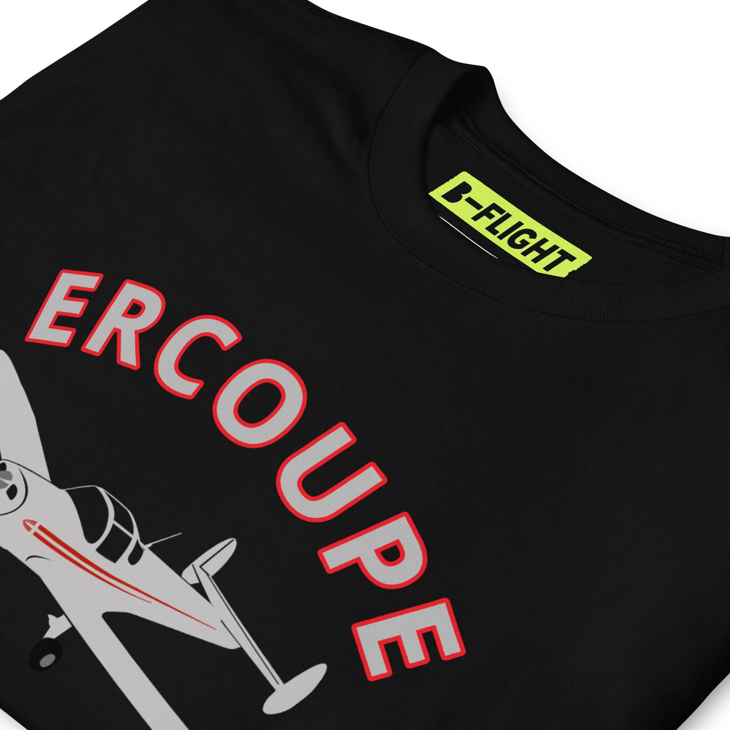 ERCOUPE Printed Short-Sleeve Unisex Classic Fit Aviation T-Shirt