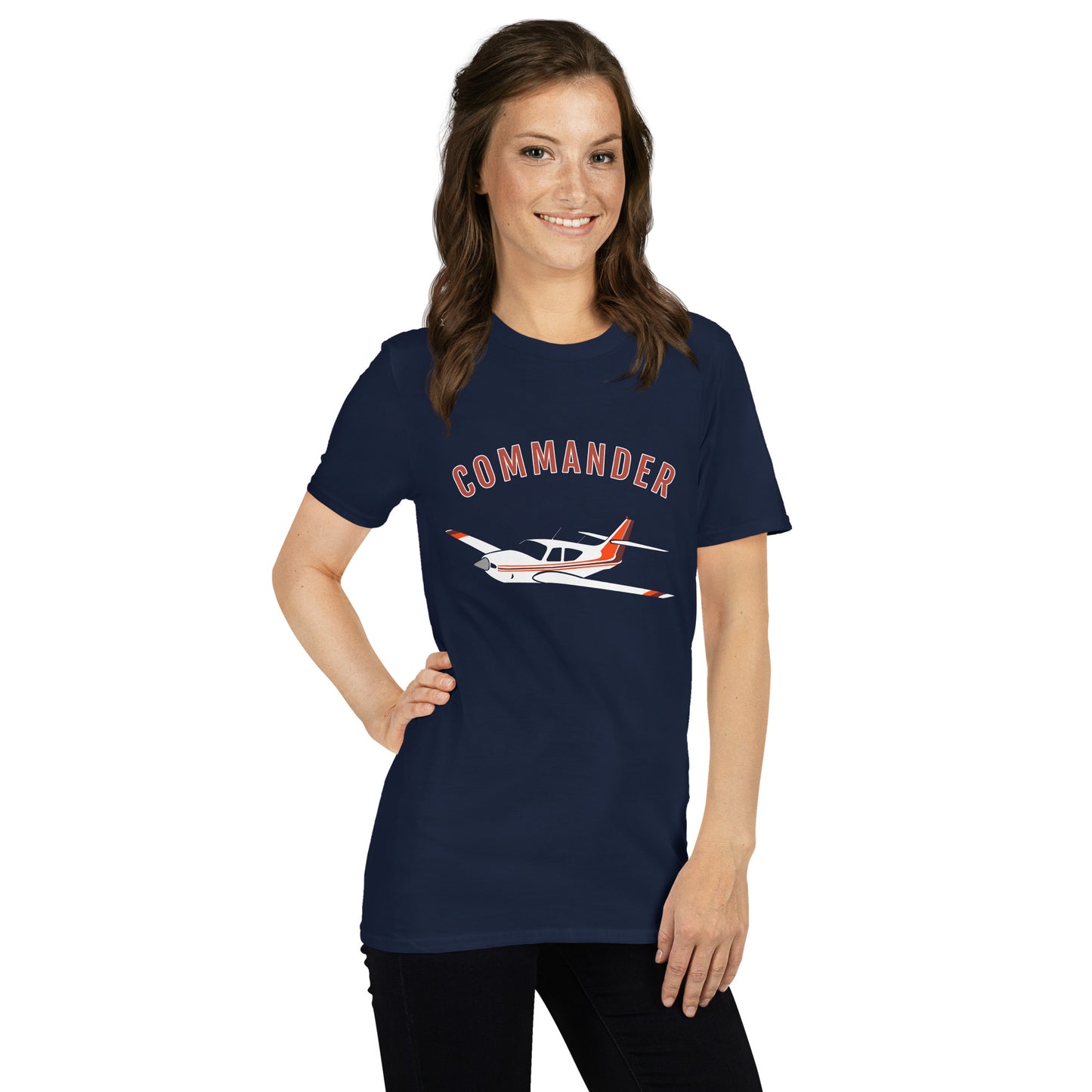 Rockwell Commander 114 Printed Short-Sleeve Unisex Aviation T-Shirt