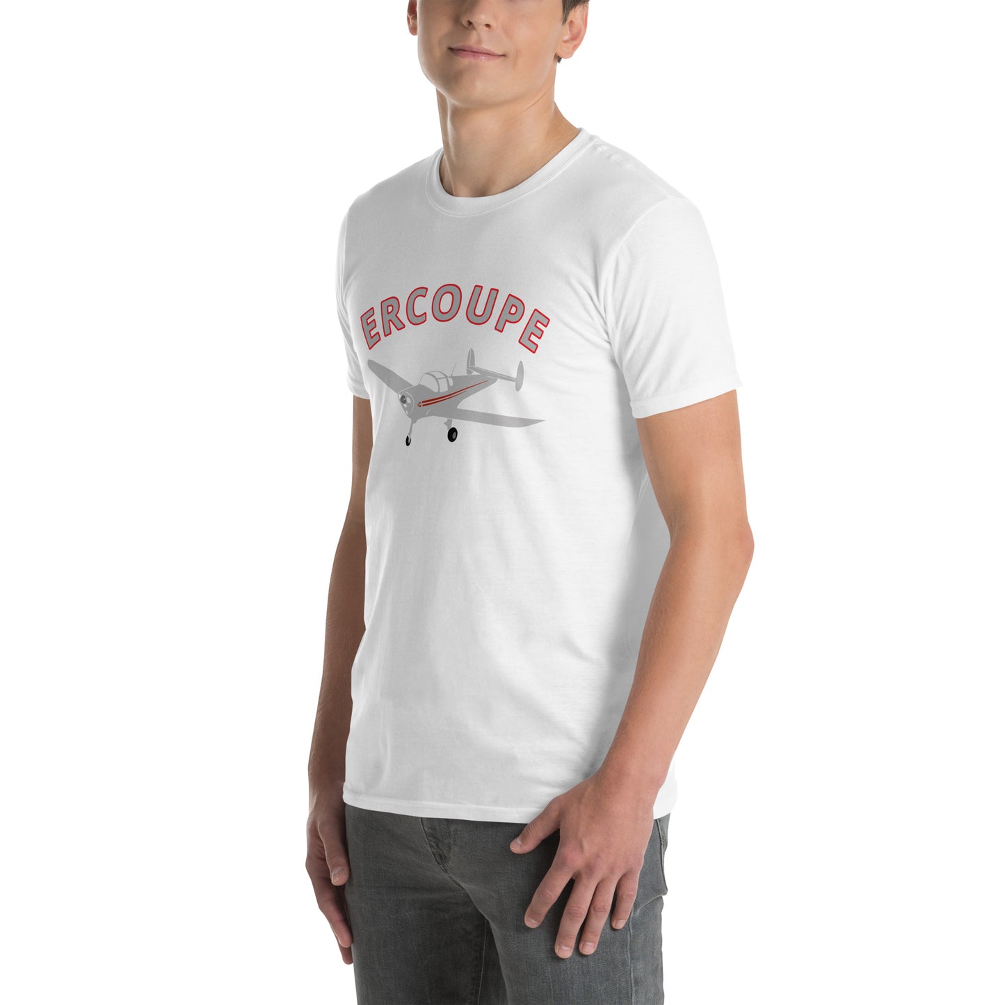 ERCOUPE Printed Short-Sleeve Unisex Classic Fit Aviation T-Shirt