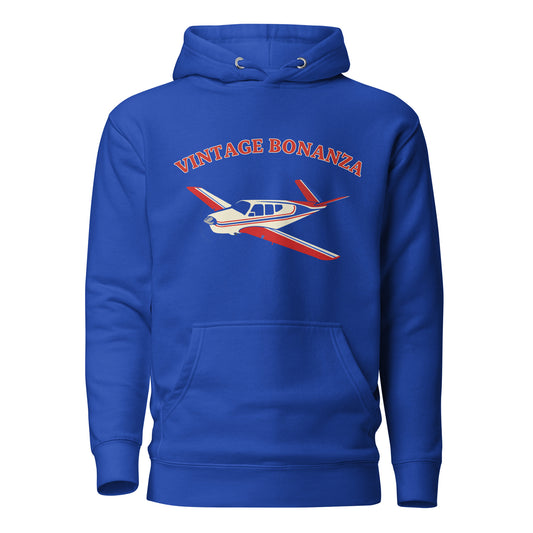 V-TAIL BONANZA Vintage Tri-color 2 stripe  - cozy Unisex Hoodie. Classic fit for men and women.