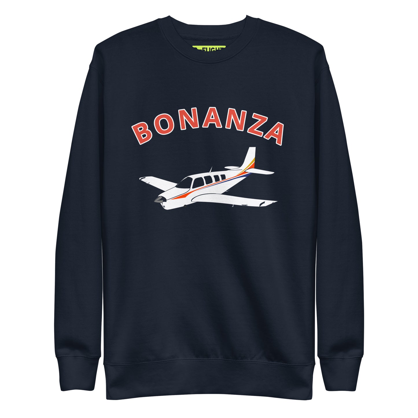 BONAZNA A36 Printed Unisex Cozy Fleece Aviation Premium Sweatshirt.