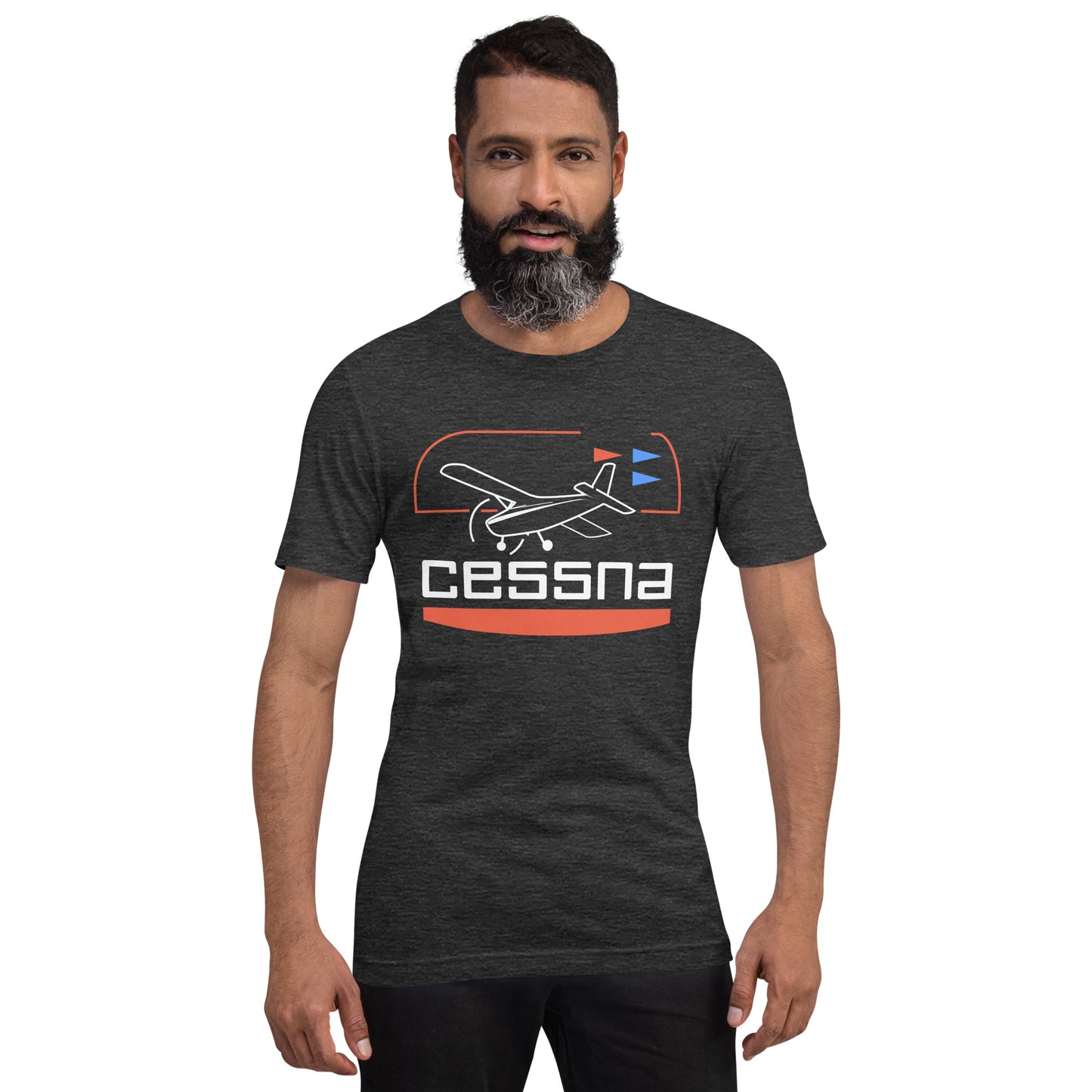 Vintage CESSNA Retro Aviation Graphic Unisex soft  t-shirt