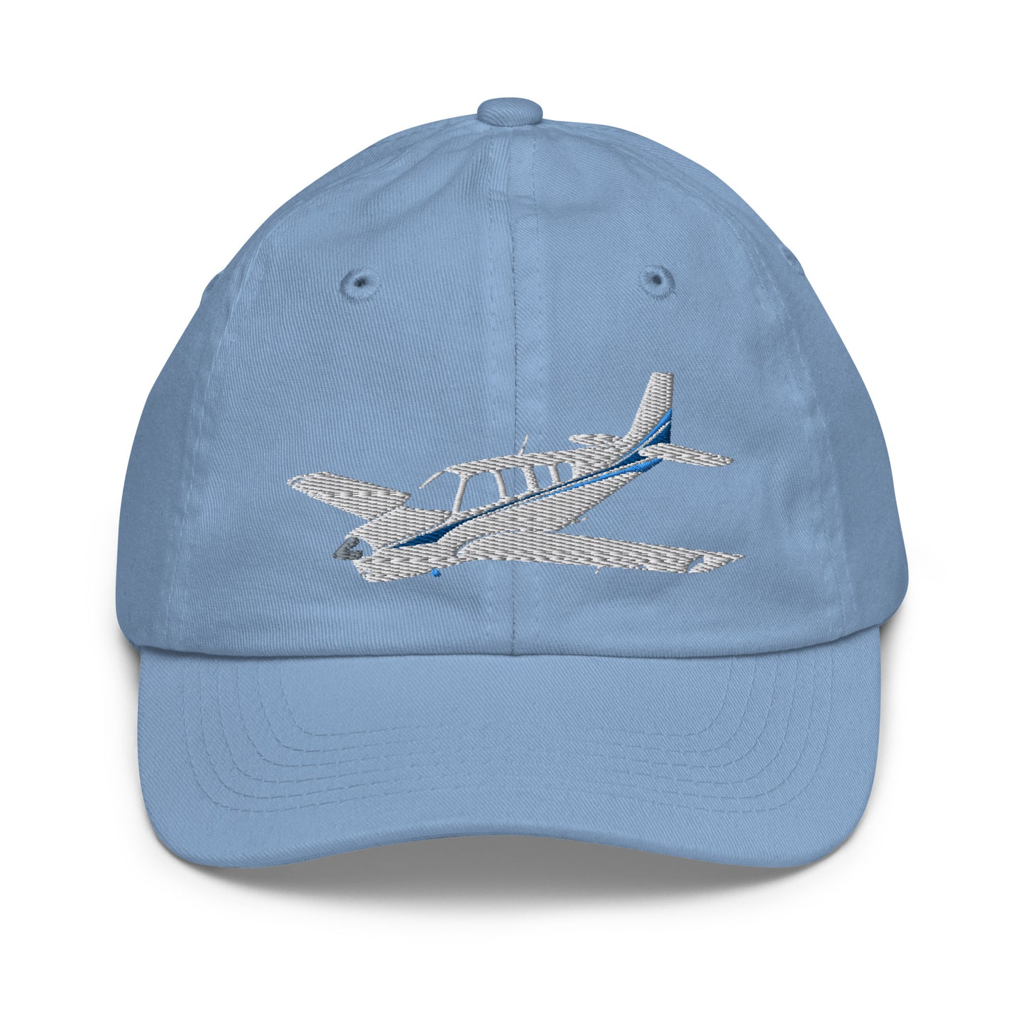 BONANZA  A36 blue CUSTOM N Number embroidered Aviation Youth baseball cap