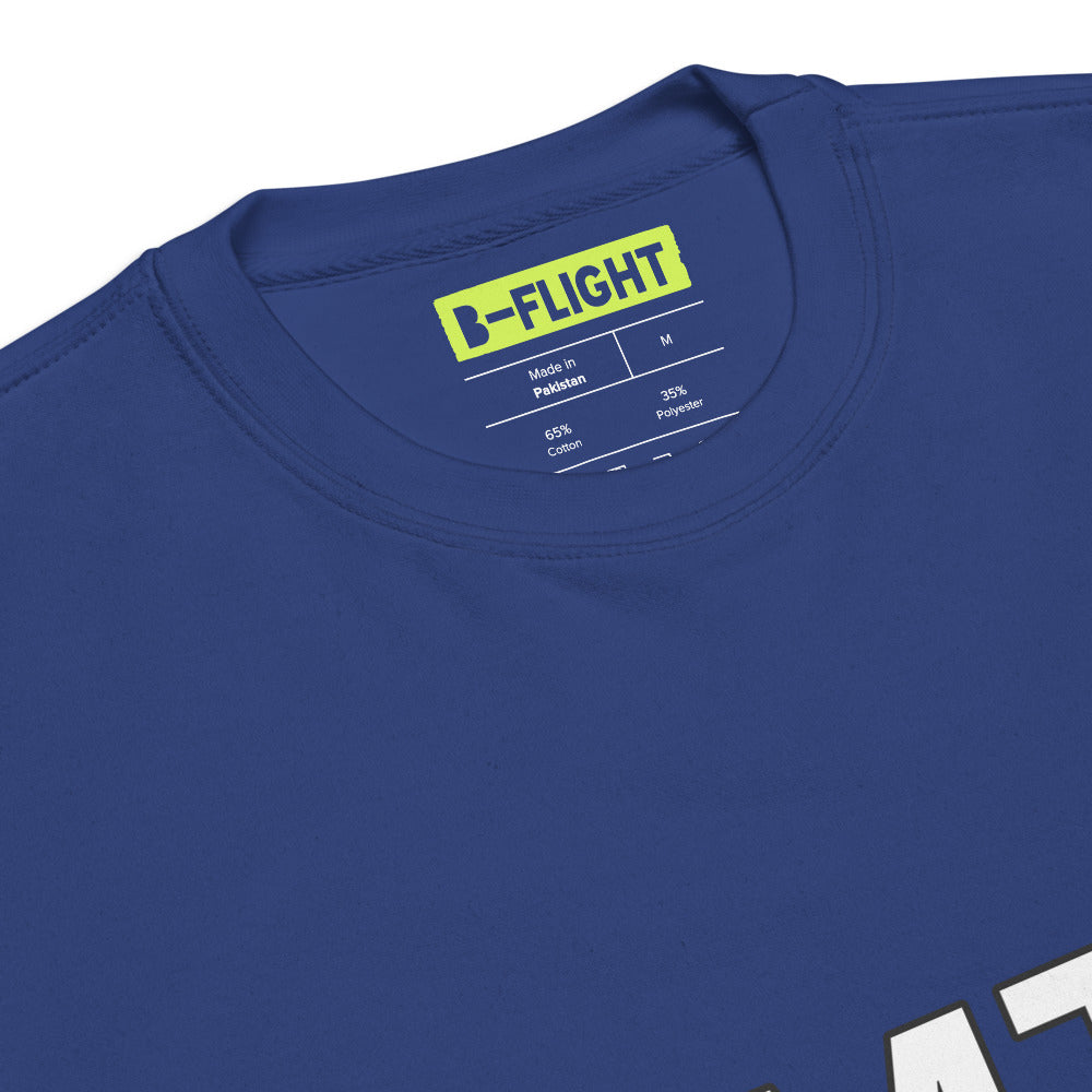 KMTP Montauk Airport, NY - Nautical Retro Unisex Fleece Pullover - CESSNA 172