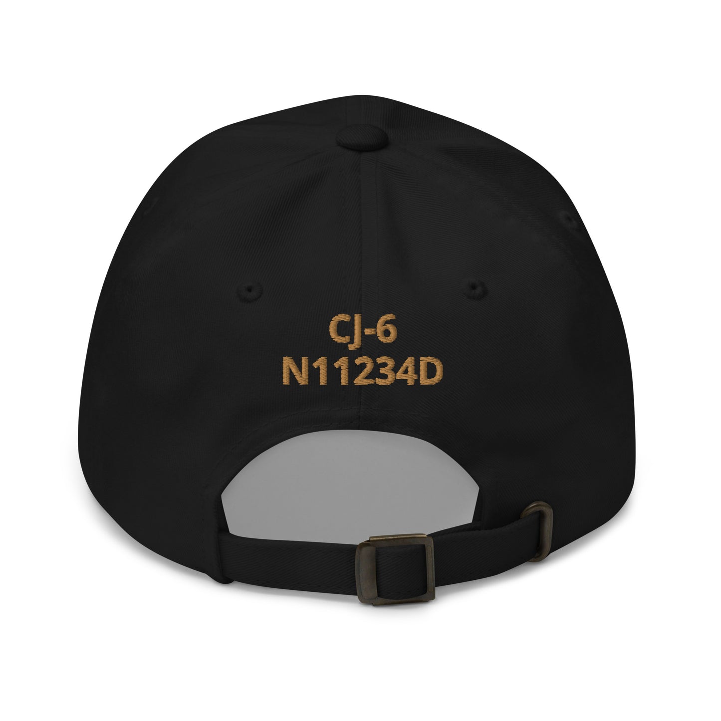 Warbird Nanchang CJ-6 CUSTOM N Number Embroidered Aviation hat