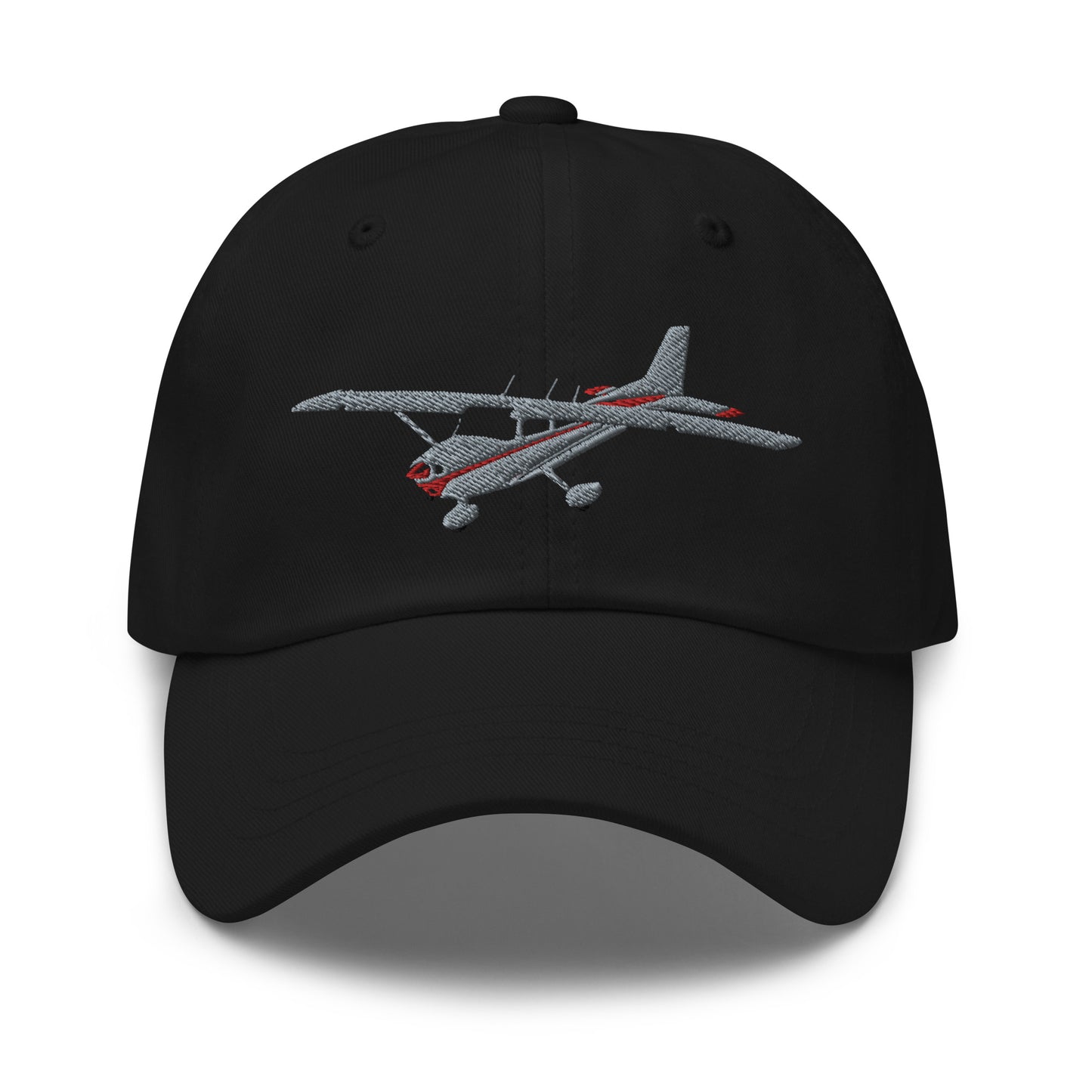 CESSNA 172 Skyhawk Polished-red CUSTOM N Number Embroidered Twill Cotton Aviation Hat