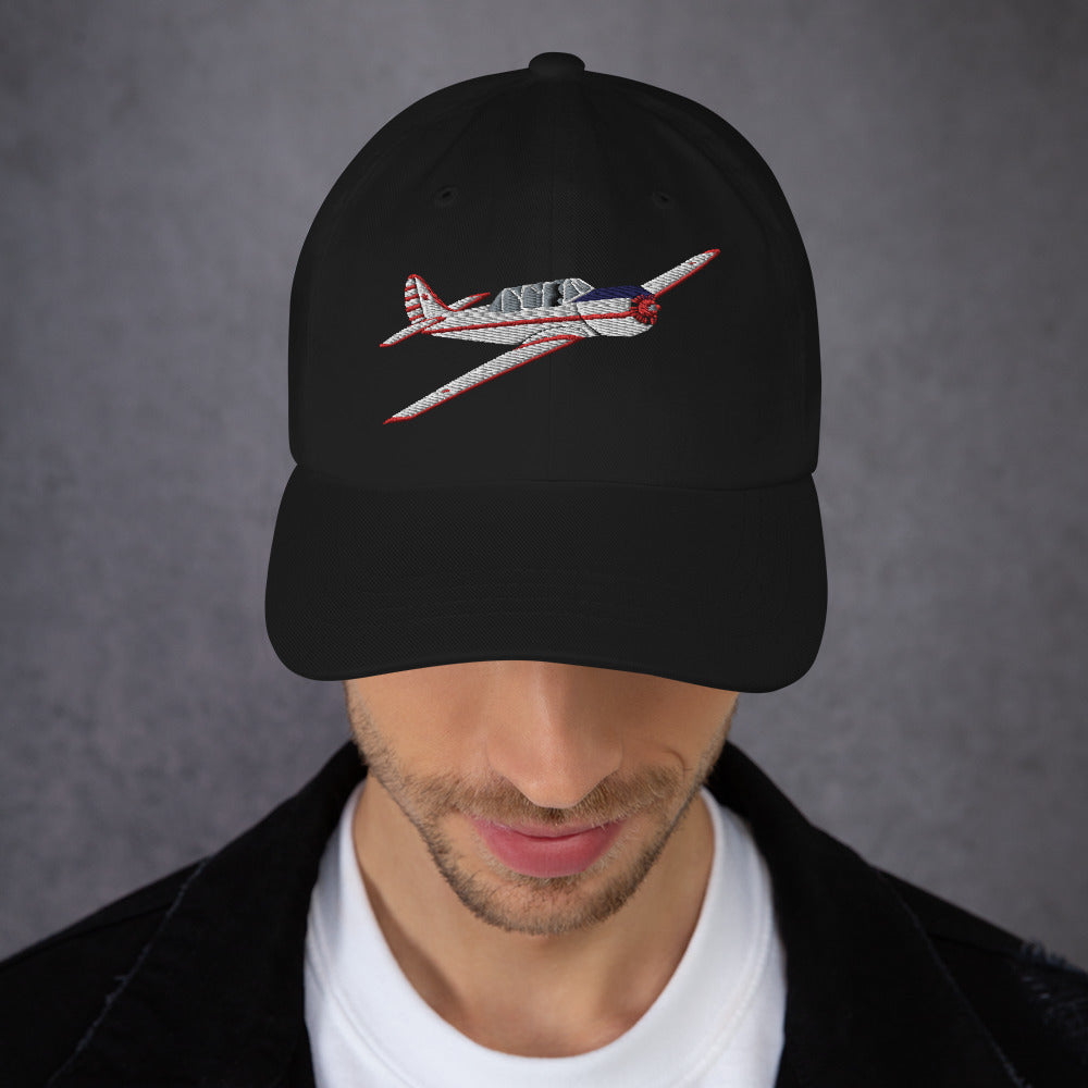 Yak-52 embroidered Aviation cotton chino twill cap hat