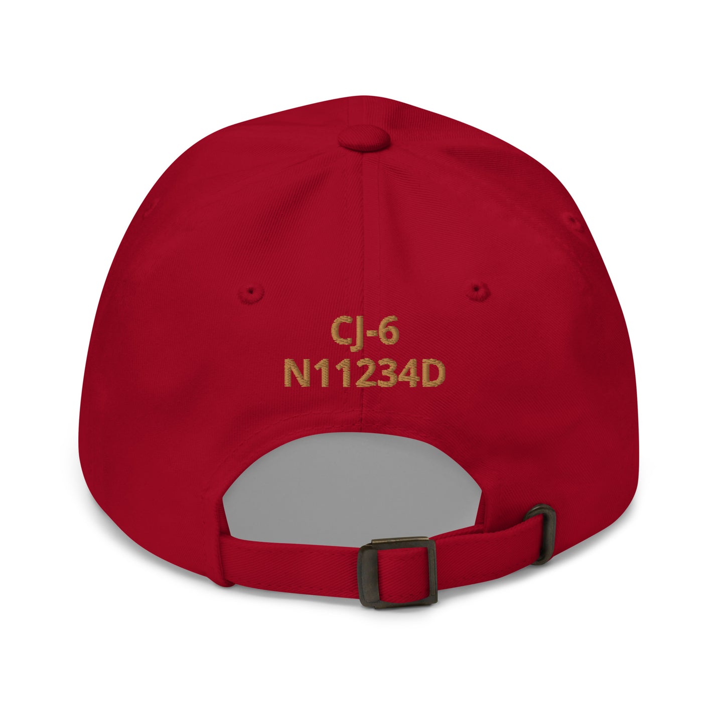 Warbird Nanchang CJ-6 CUSTOM N Number Embroidered Aviation hat