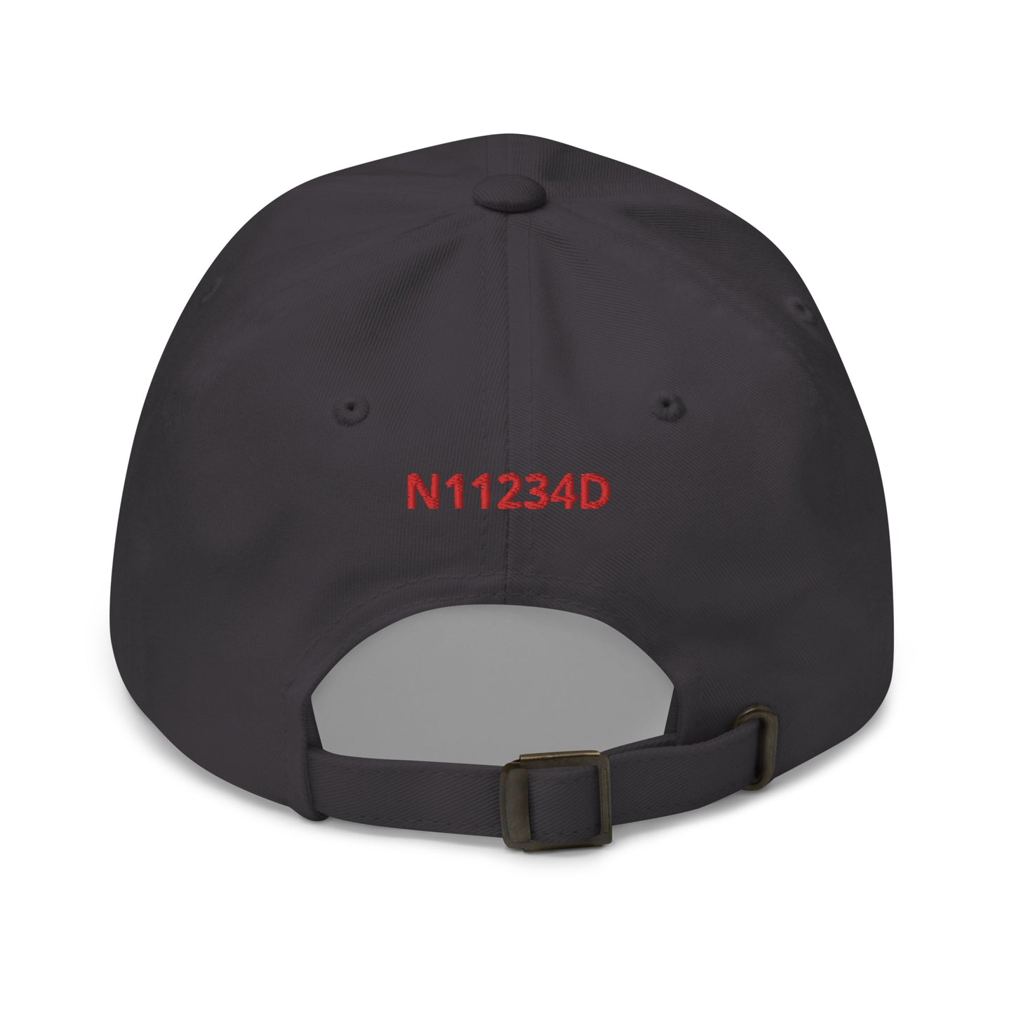 ERCOUPE CUSTOM N NUMBER Embroidered Chino cotton twill Aviation hat