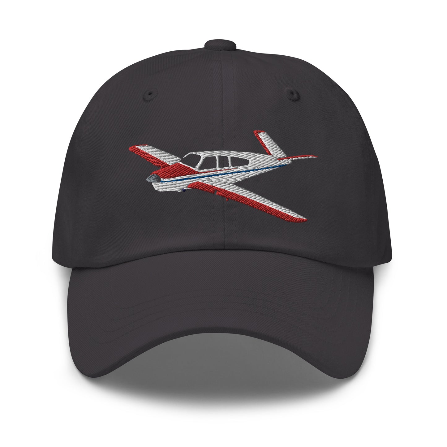 V-Tail BONANZA Tri-color 3  CUSTOM N Number Embroidered Classic  Cotton Twill Aviation Hat