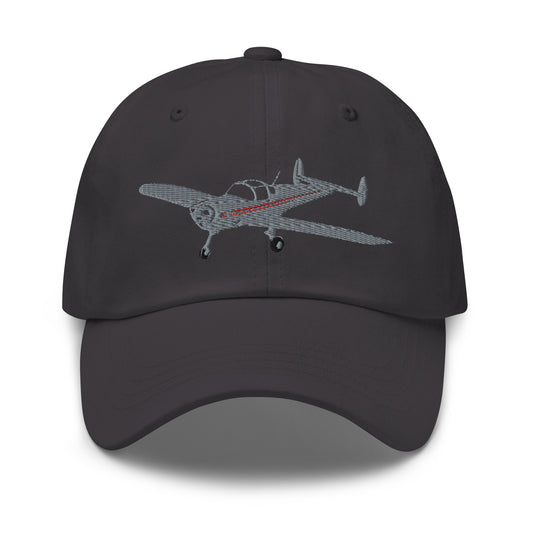 ERCOUPE CUSTOM N NUMBER Embroidered Chino cotton twill Aviation hat -Minimum 3 order
