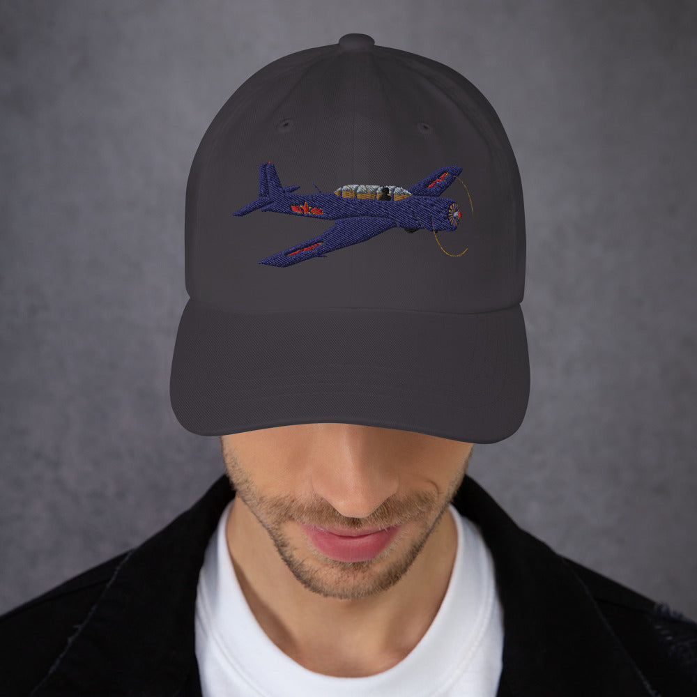 Warbird Nanchang CJ-6 CUSTOM N Number Embroidered Aviation hat