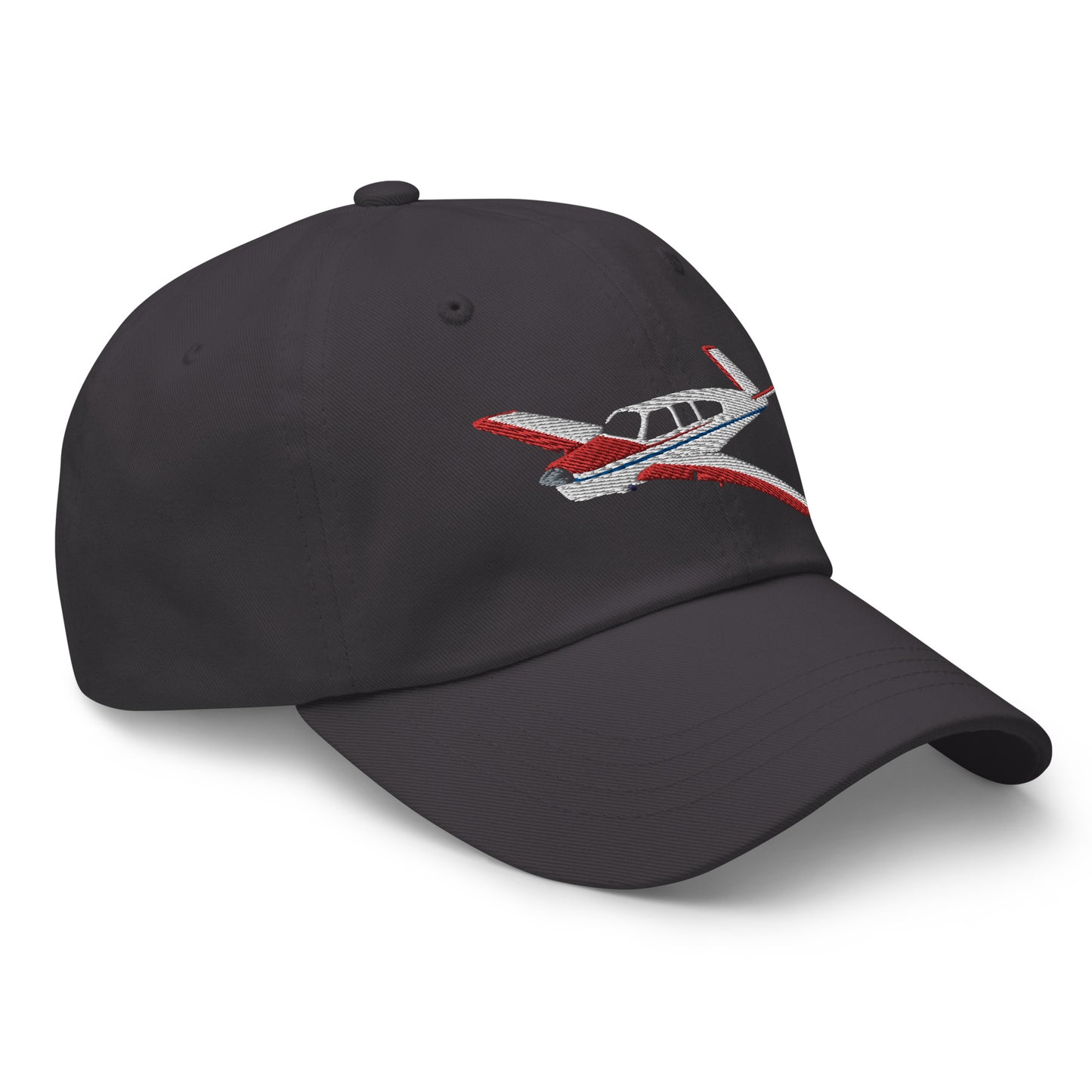 V-Tail BONANZA Tri-color 3  CUSTOM N Number Embroidered Classic  Cotton Twill Aviation Hat