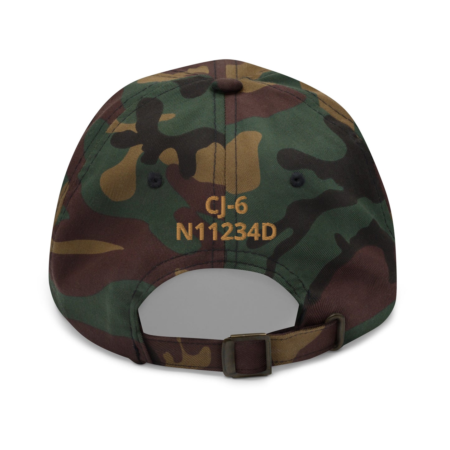 Warbird Nanchang CJ-6 CUSTOM N Number Embroidered Aviation hat