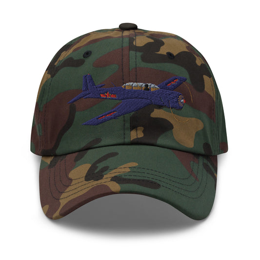 Warbird Nanchang CJ-6 CUSTOM N Number Embroidered Aviation hat