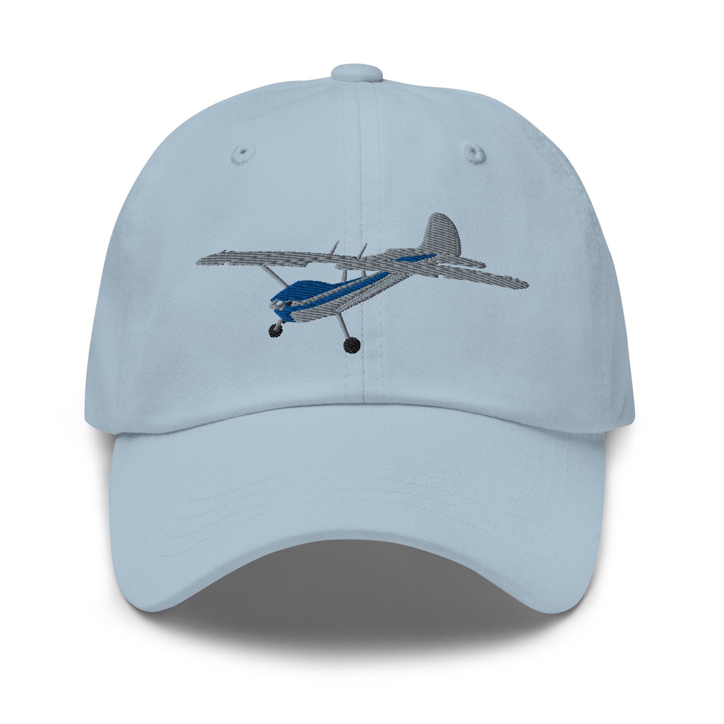 CESSNA 170 Polished-blue airplane CUSTOM N Number embroidered Aviation cotton hat