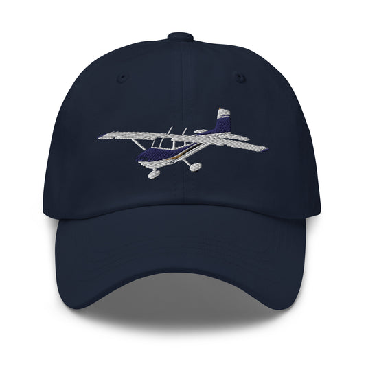 CESSNA 182 Straight tail Embroidered Cotton twill Aviation Cap