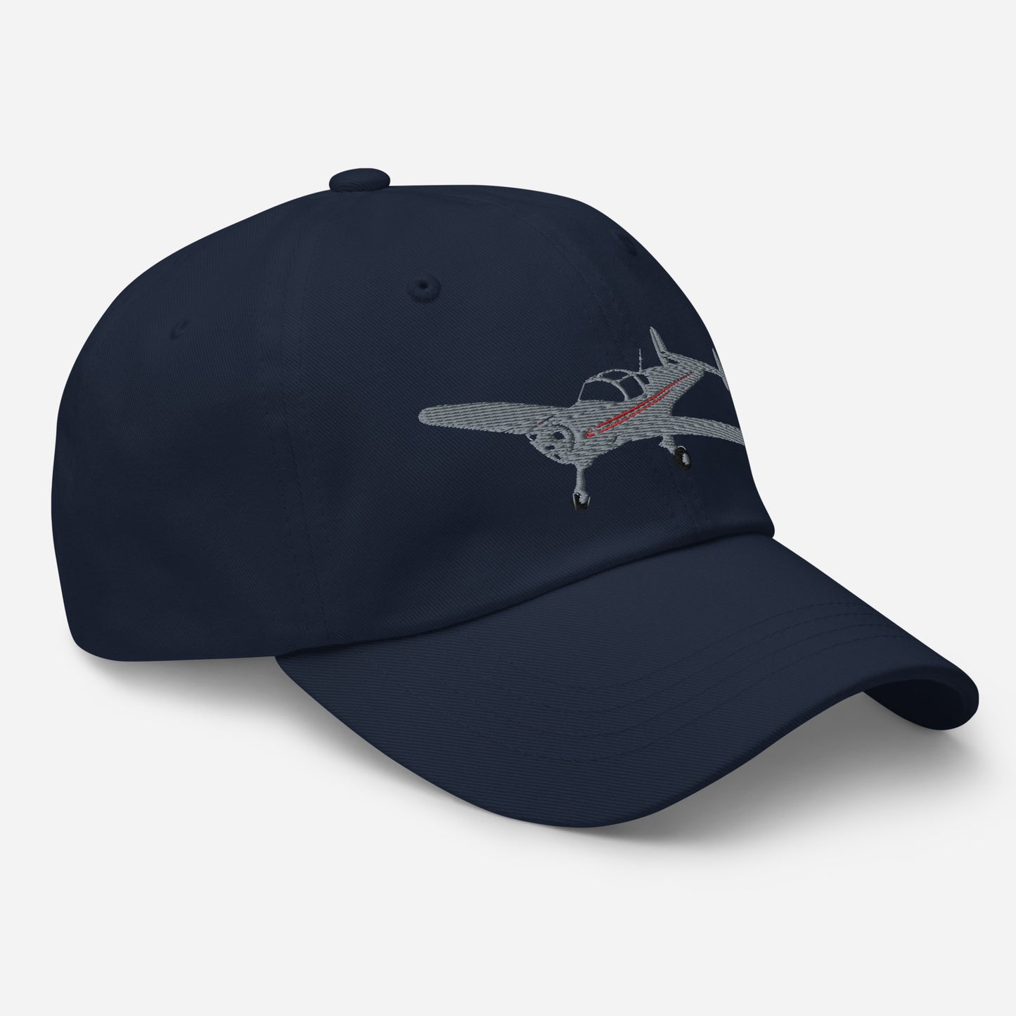 ERCOUPE CUSTOM N NUMBER Embroidered Chino cotton twill Aviation hat