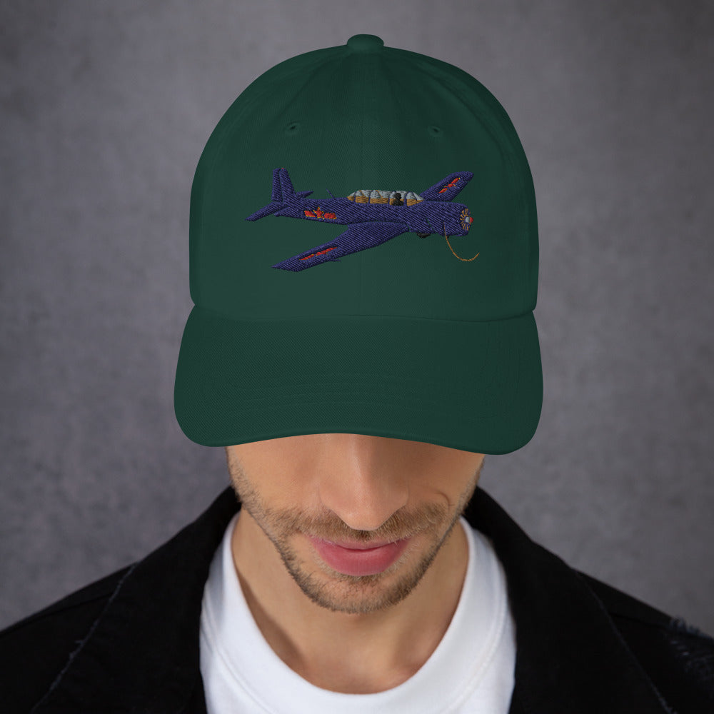 Warbird Nanchang CJ-6 embroidered Aviation hat.