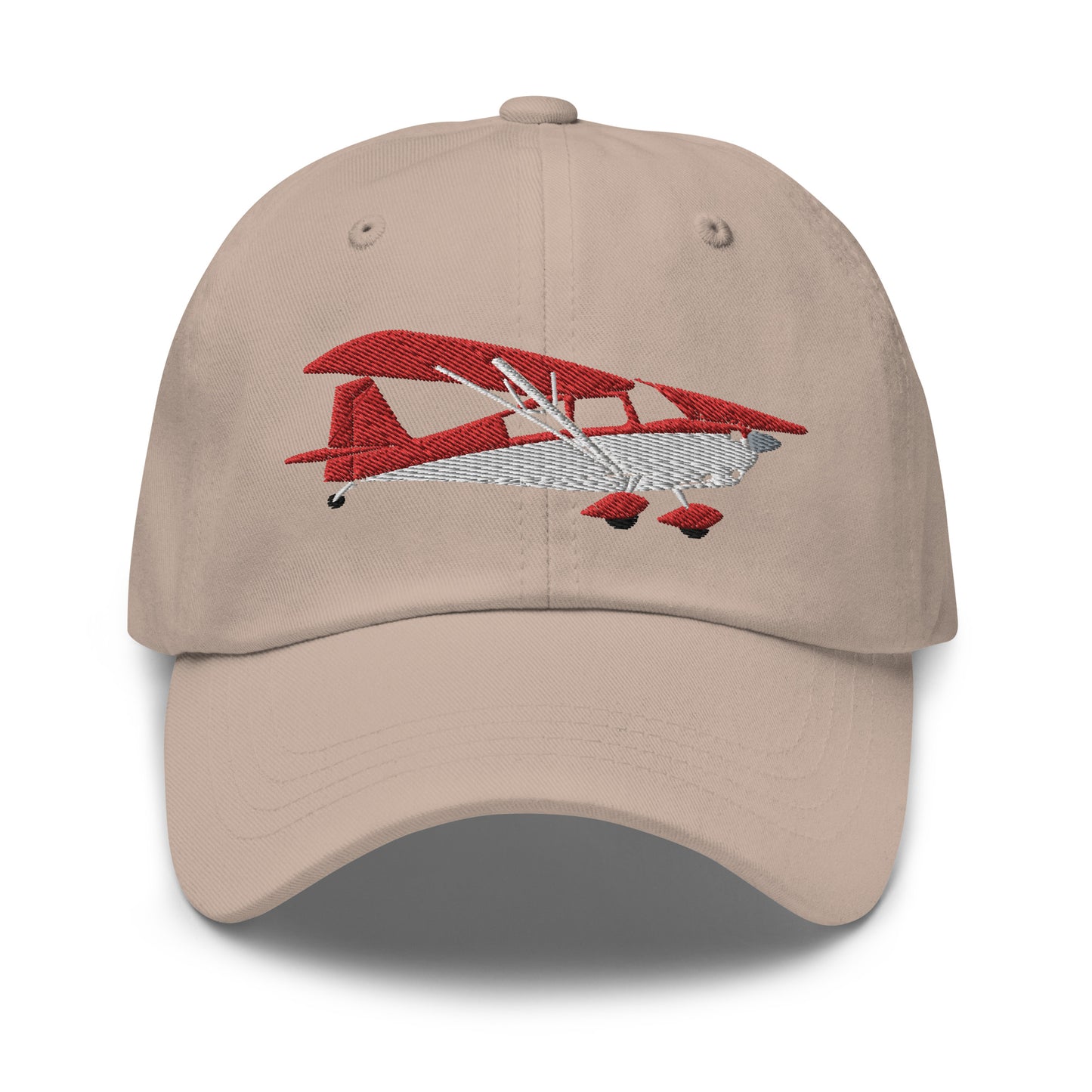 CITABRIA Red - White CUSTOM N NUMBER aviation cap- embroidered