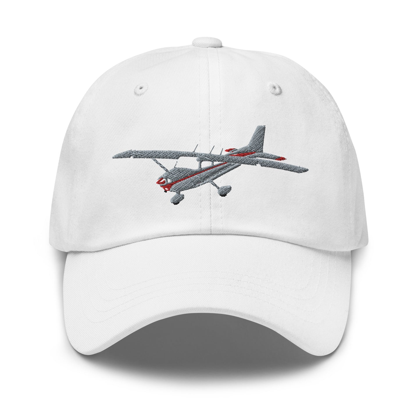 CESSNA 172 Skyhawk Polished-red CUSTOM N Number Embroidered Twill Cotton Aviation Hat