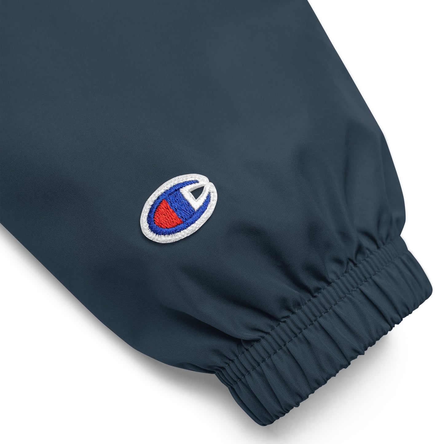 CESSNA 170 Polished grey - Blue Trim  Aviation Rain weather proof Embroidered Champion Packable Zip Jacket.