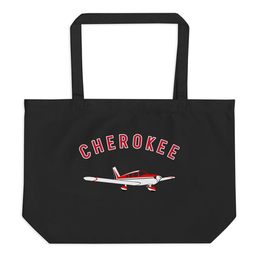 Large CHEROKEE organic beach and travel tote bag