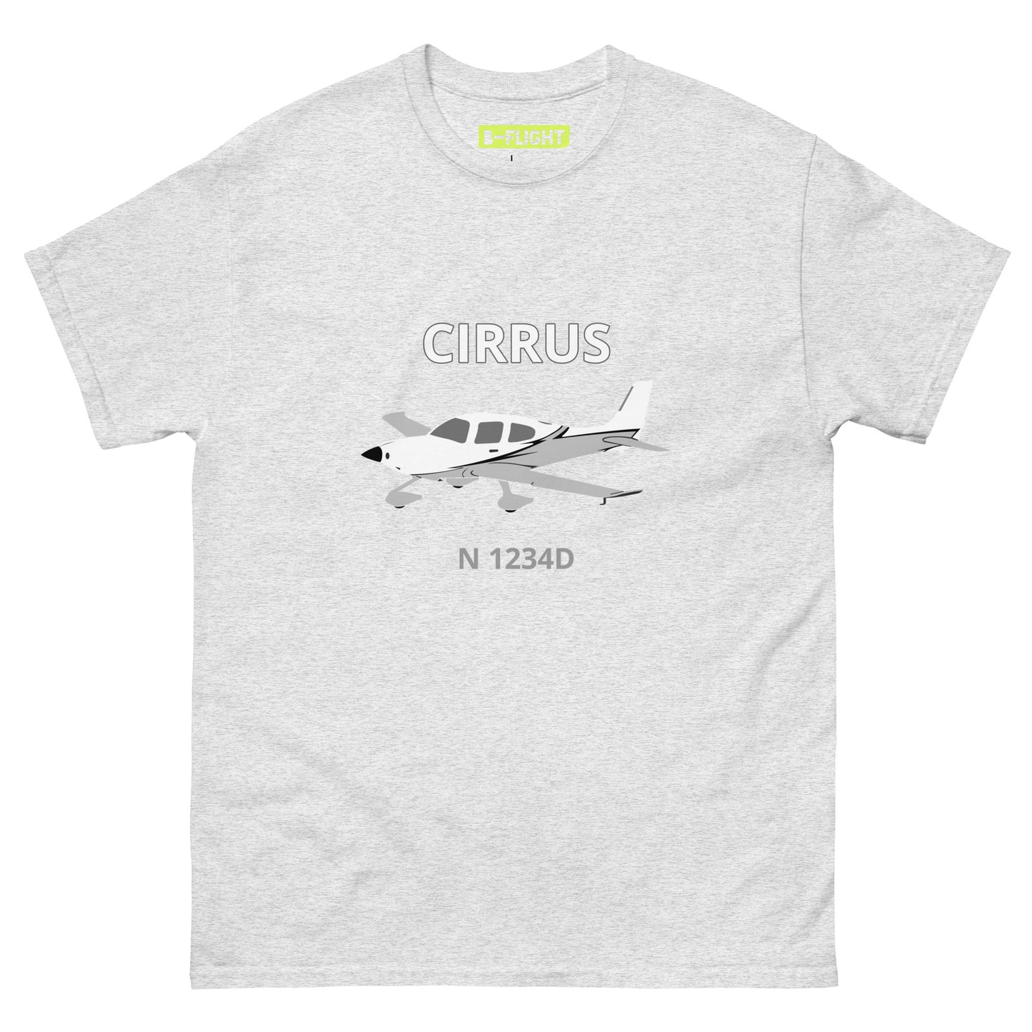 CIRRUS - CUSTOM N Number - Aviation Men's classic fit cotton tee - Minimum order 3
