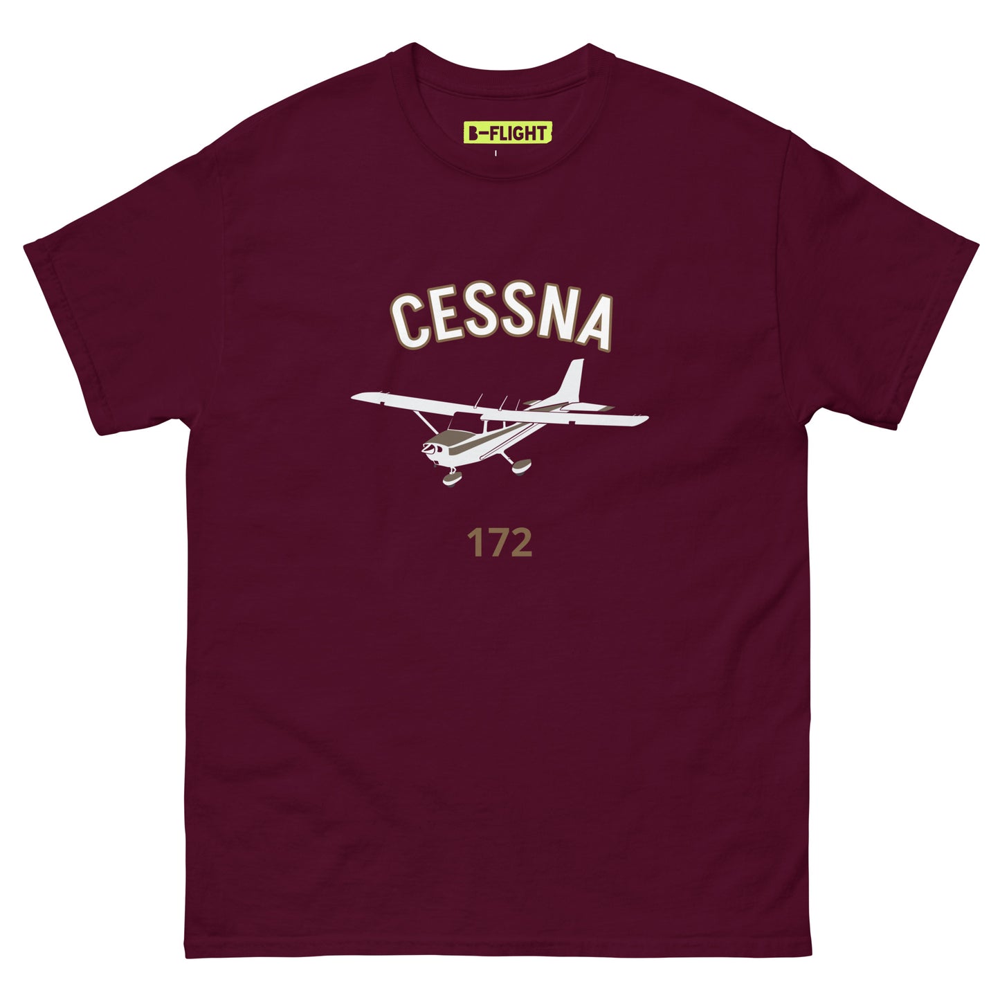 CESSNA 172 Skyhawk  CUSTOM N Number  printed aviation tee - classic fit