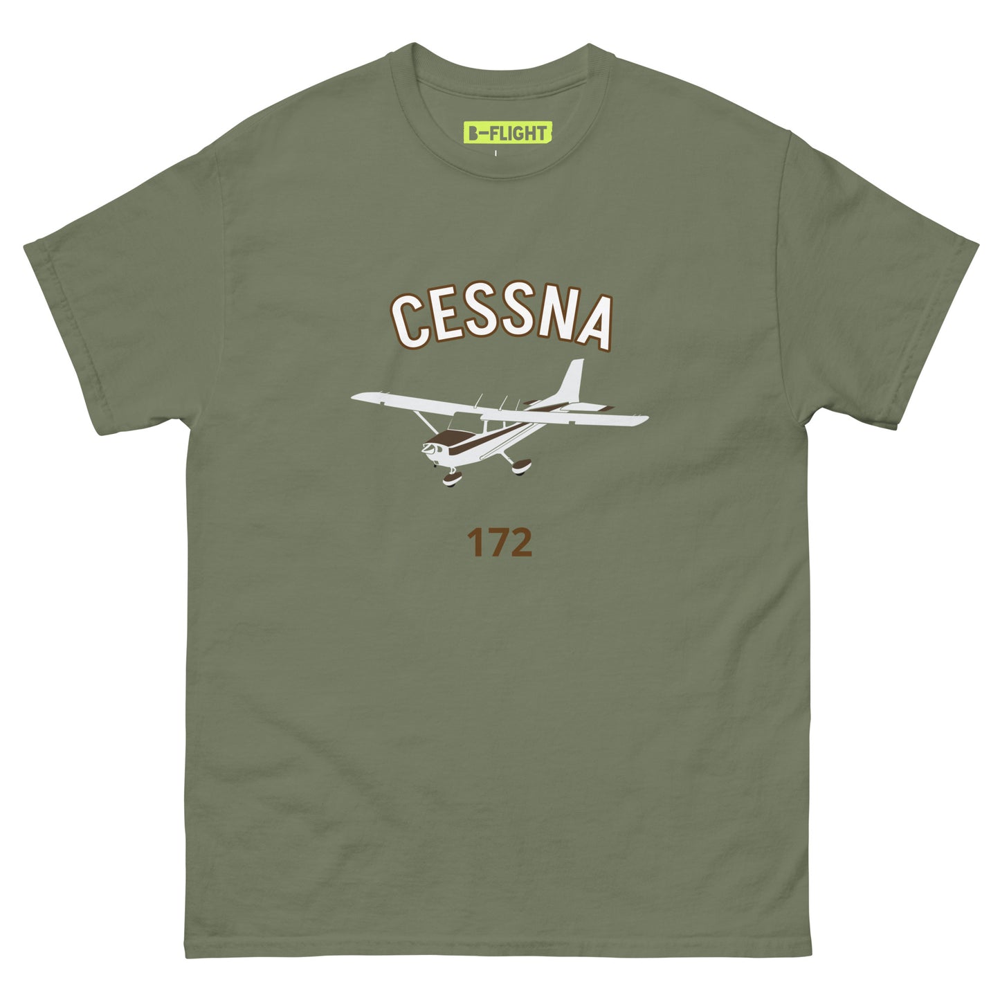 CESSNA 172 Skyhawk  CUSTOM N Number  printed aviation tee - classic fit - Minimum order 3