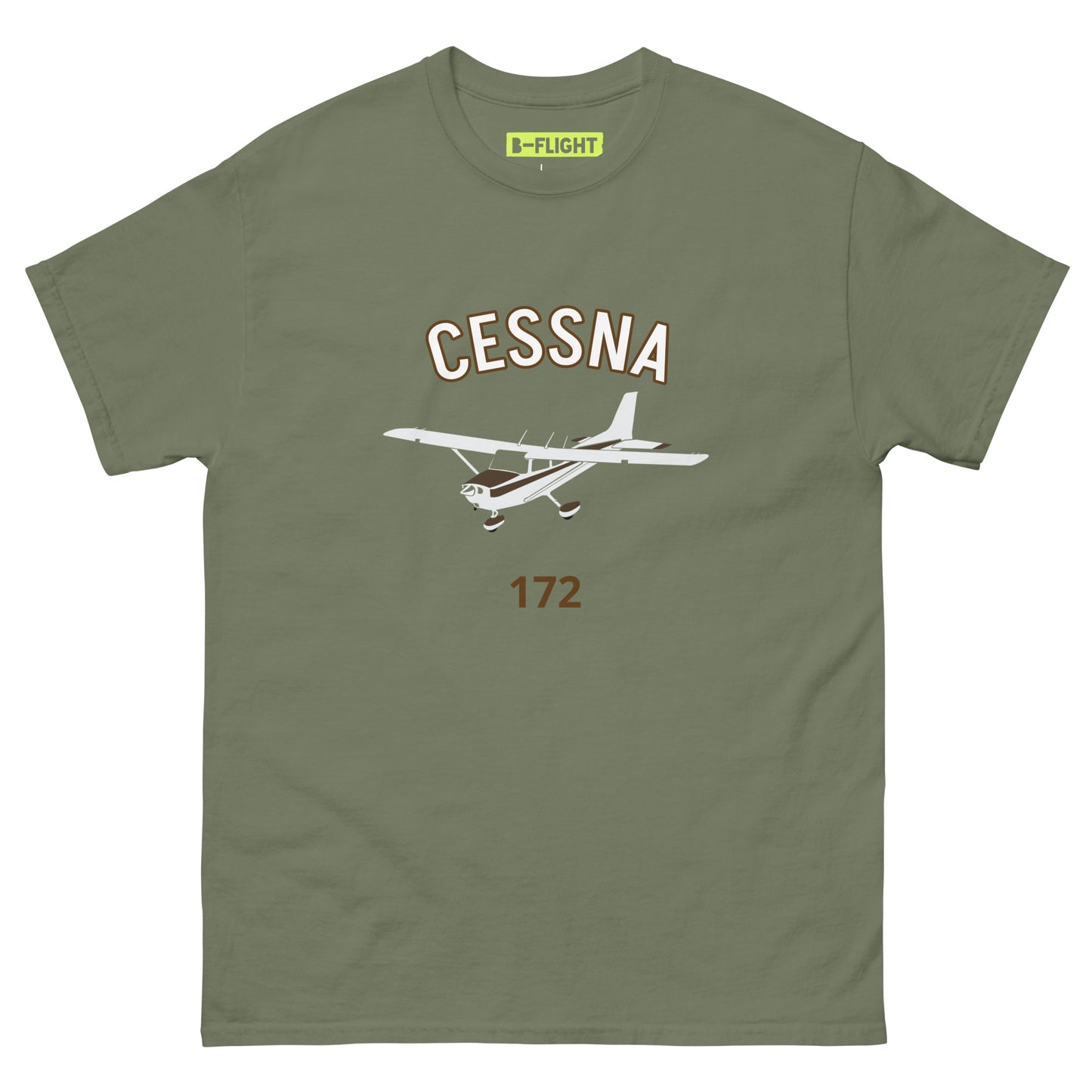 CESSNA 172 Skyhawk  CUSTOM N Number  printed aviation tee - classic fit