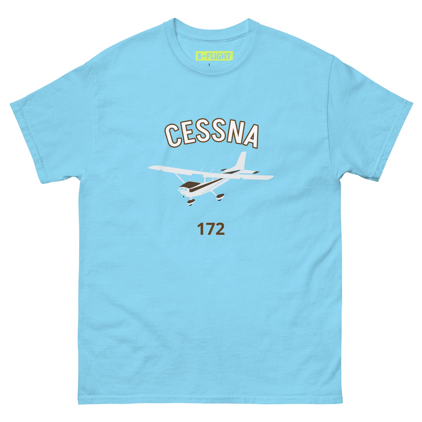 CESSNA 172 Skyhawk  CUSTOM N Number  printed aviation tee - classic fit - Minimum order 3