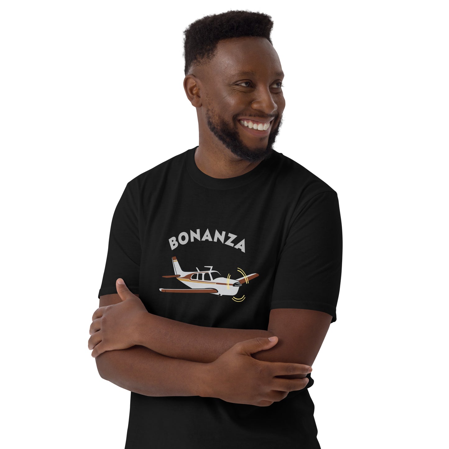 BONANZA F33 Graphic Short-Sleeve Unisex classic fit aviation T-Shirt