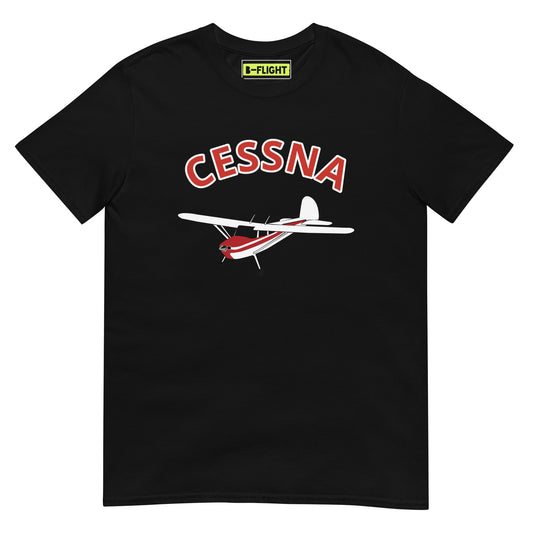CESSNA 140 white - red aircraft Classic fit Men's aviation tee.
