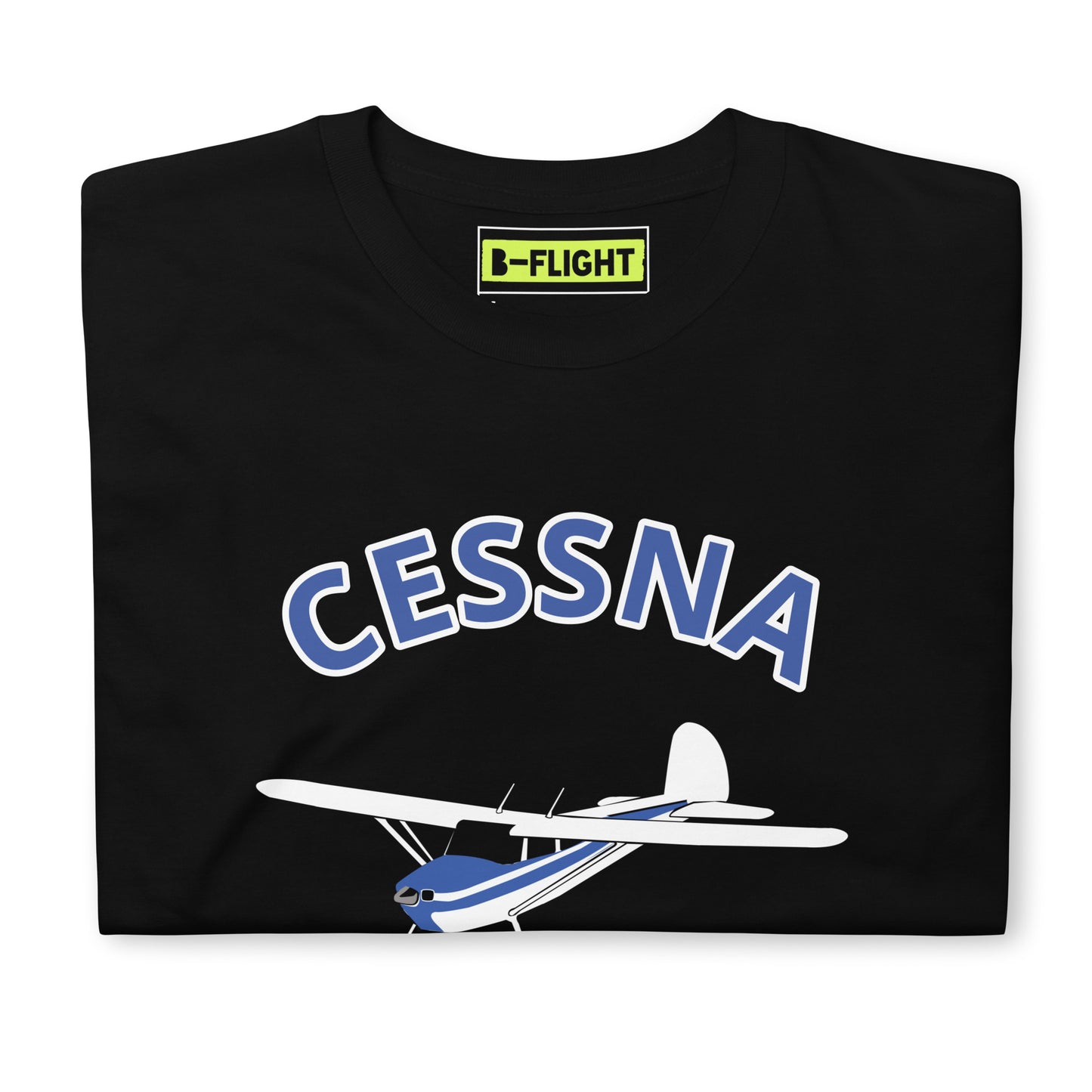 CESSNA 140 white - blue aircraft Classic fit Men's aviation tee.