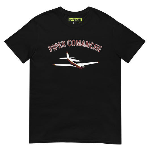 PIPER COMANCHE  aviation graphic classic fit soft style Short-Sleeve Unisex T-Shirt