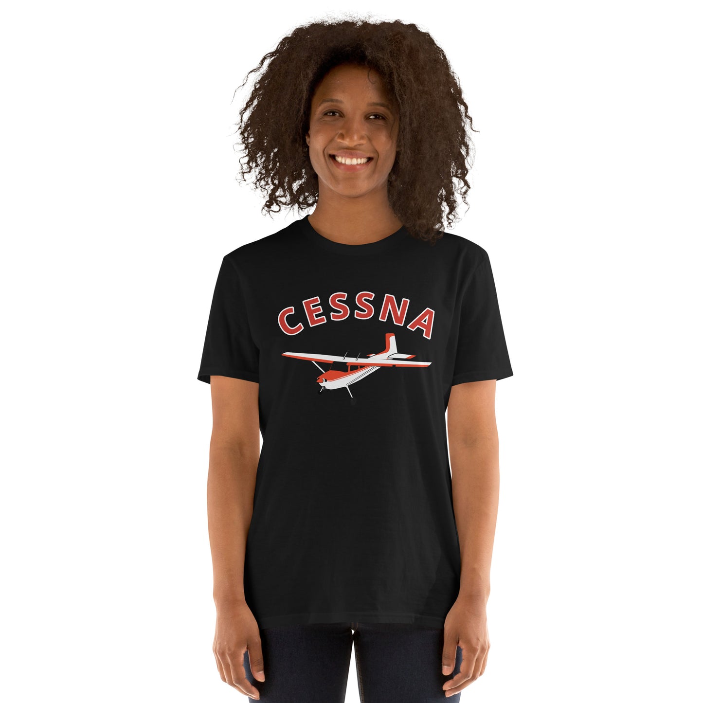 CESSNA 180 Skywagon Short-Sleeve classic fit aviation soft T-Shirt