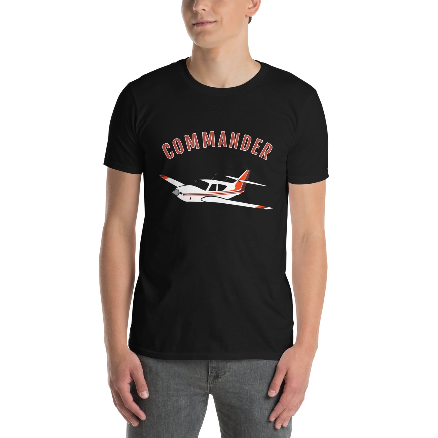 Rockwell Commander 114 Printed Short-Sleeve Unisex Aviation T-Shirt