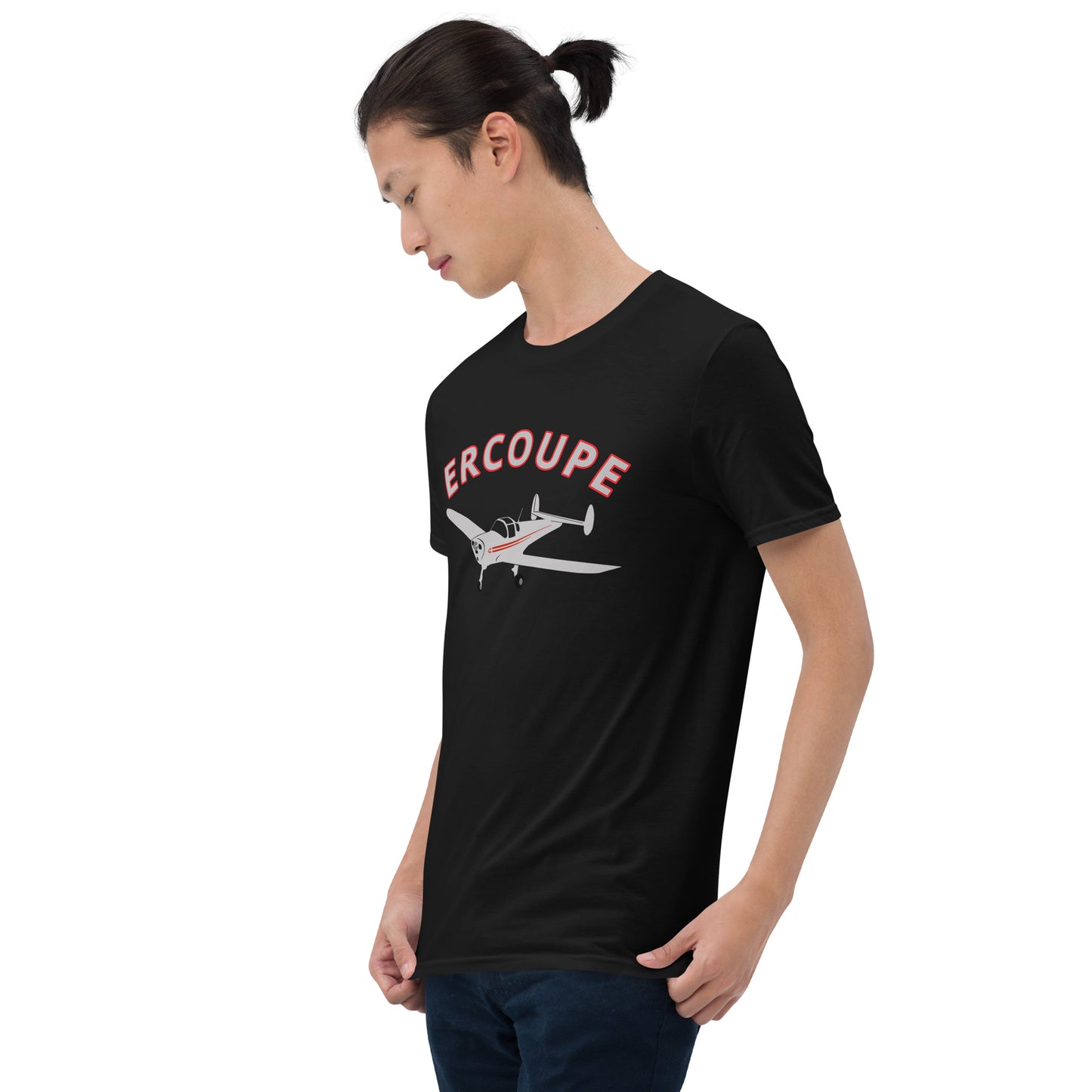 ERCOUPE Printed Short-Sleeve Unisex Classic Fit Aviation T-Shirt