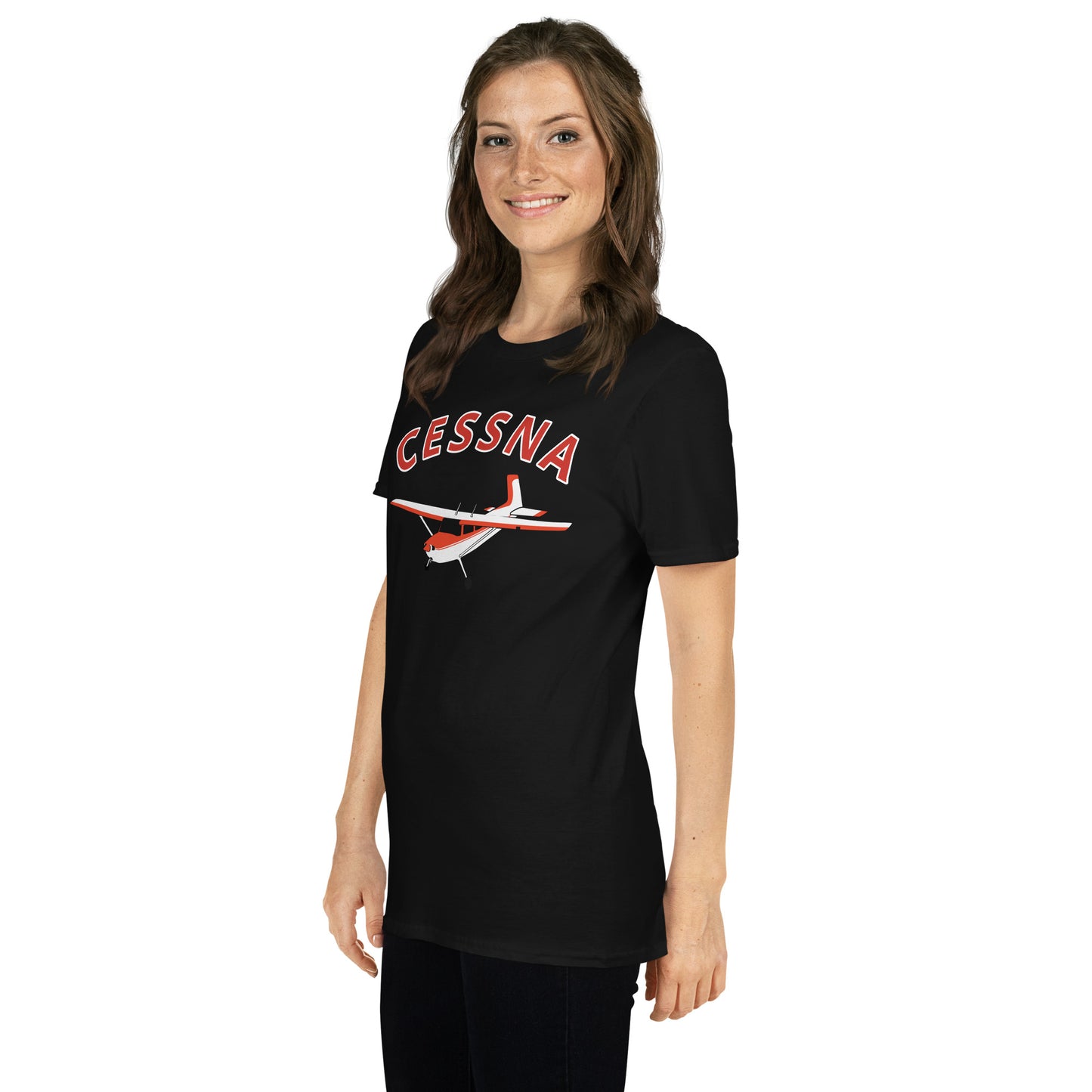 CESSNA 180 Skywagon Short-Sleeve classic fit aviation soft T-Shirt