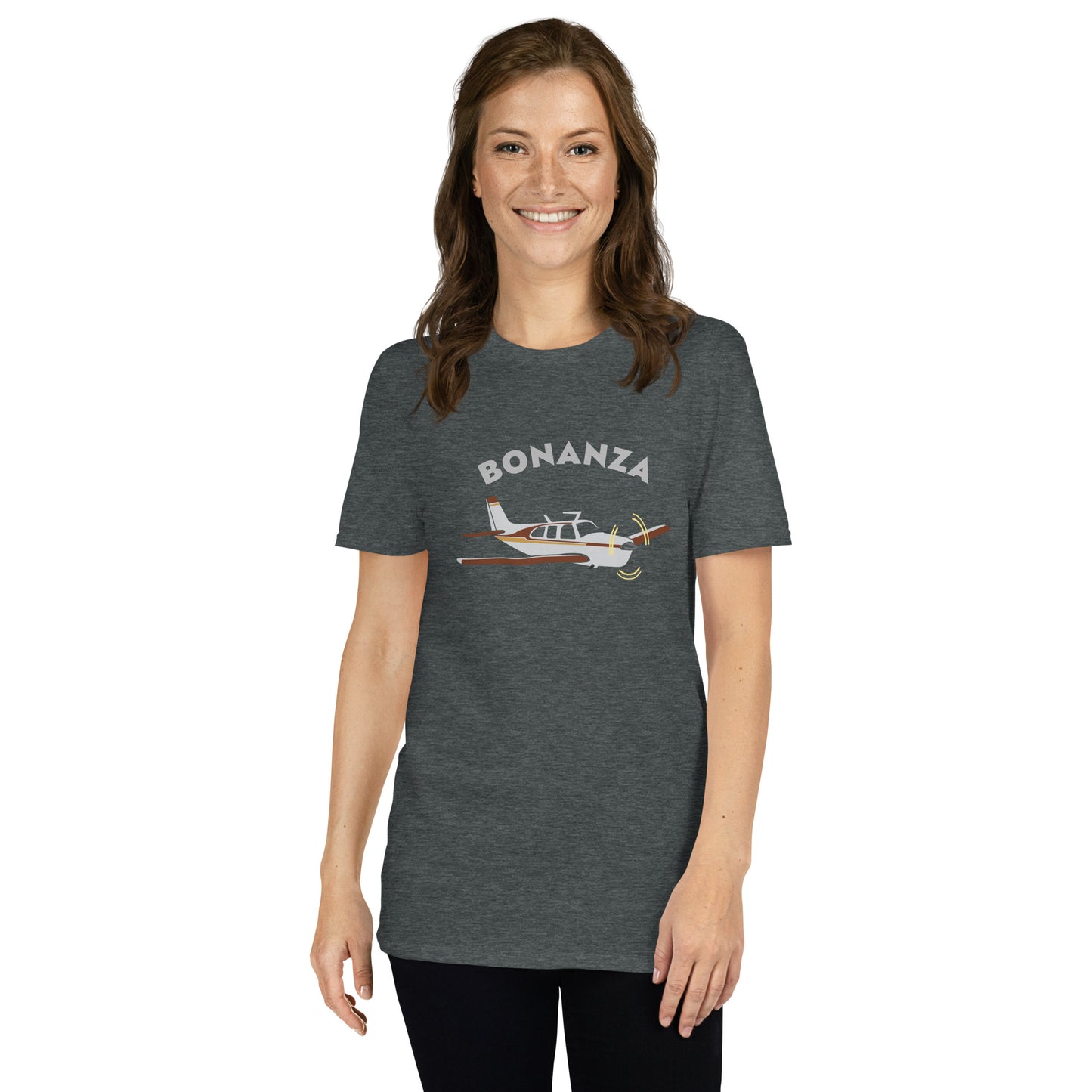 BONANZA F33 Graphic Short-Sleeve Unisex classic fit aviation T-Shirt