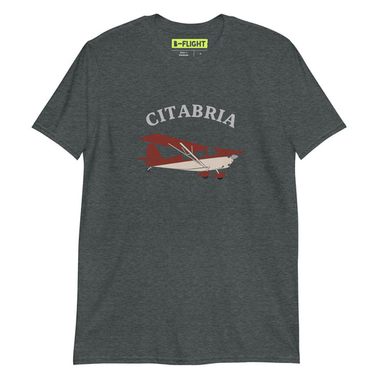 CITABRIA aviation graphic classic fit Short-Sleeve Unisex T-Shirt