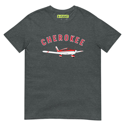 CHEROKEE printed Short-Sleeve classic fit aviation T-Shirt