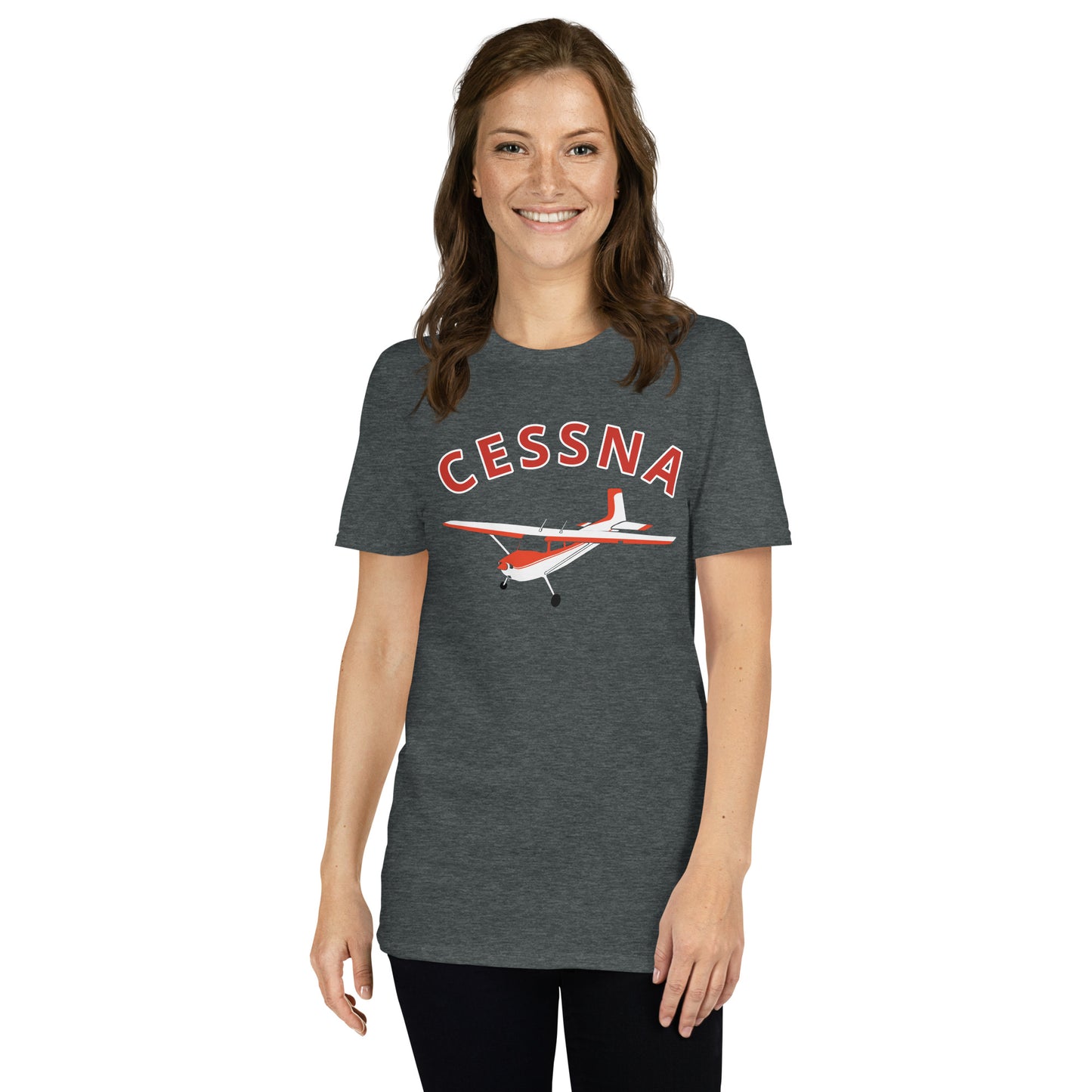 CESSNA 180 Skywagon Short-Sleeve classic fit aviation soft T-Shirt