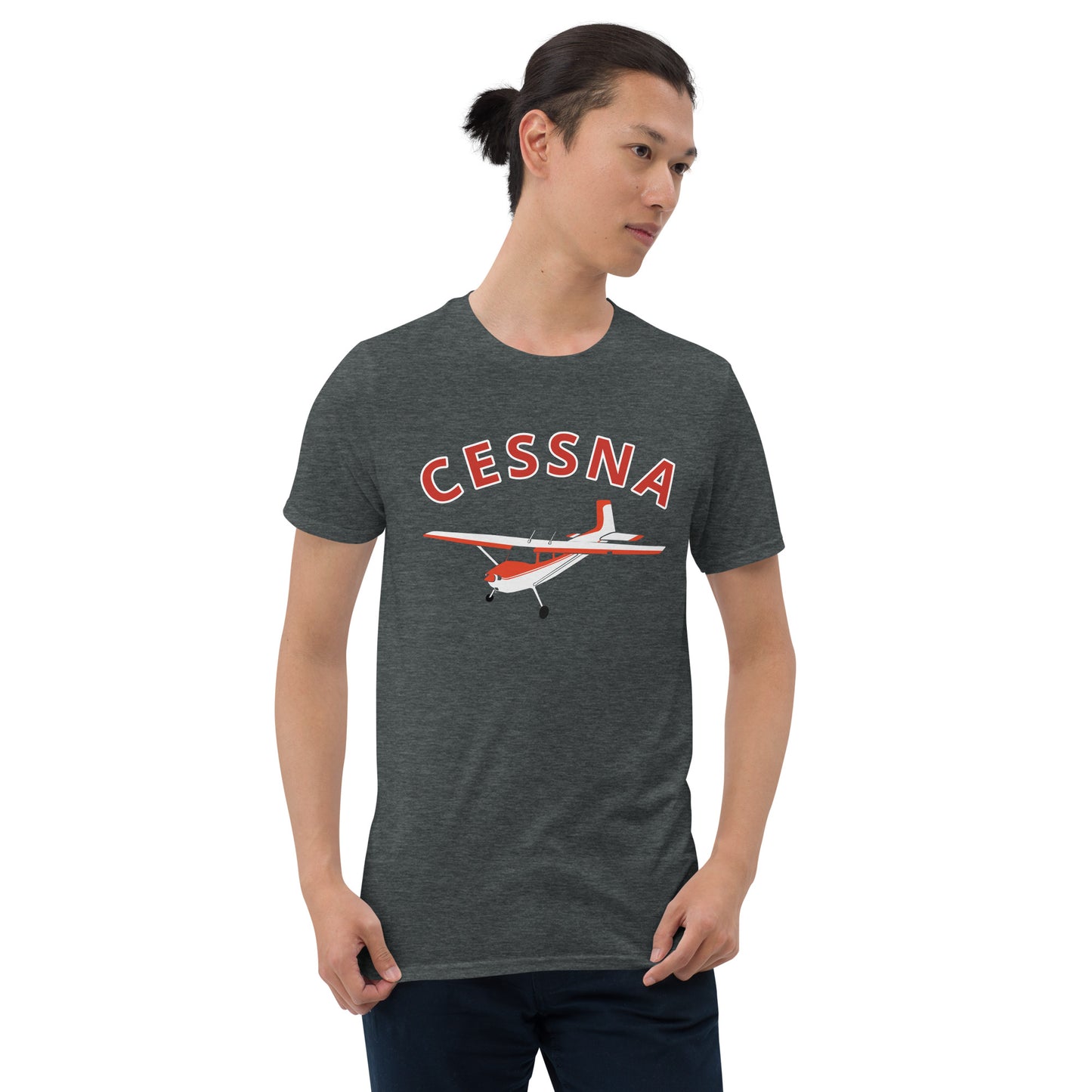 CESSNA 180 Skywagon Short-Sleeve classic fit aviation soft T-Shirt